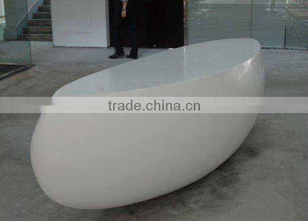 countertop solid surface material with designed edge
