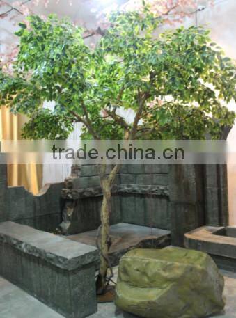 factory price hot sale fiberglass small banyan tree artificial tree sale