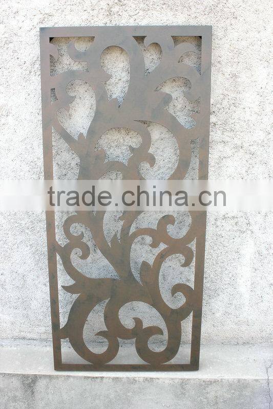 Decorative metal wall art