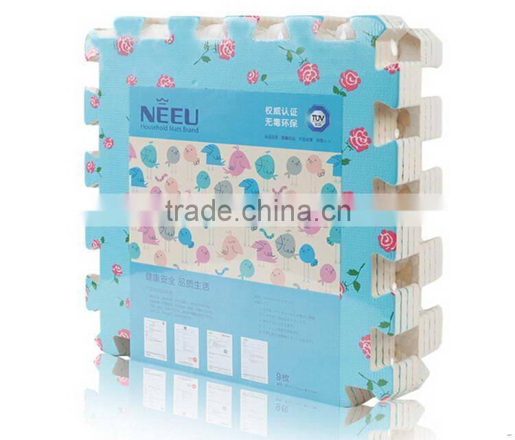 Durable eco friendly eva new type baby exercise mat