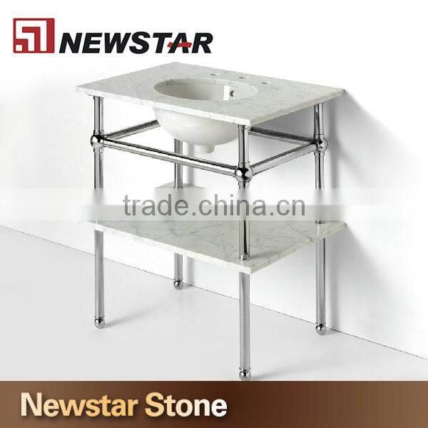 Metal Bathroom Vanities,Steel vanity base,Stainless Steel Bathroom Vanity