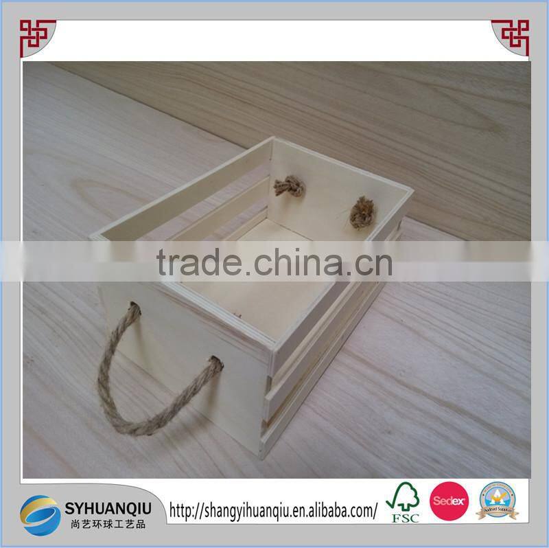 Cheap and disposable plywood material wooden culter storage tray