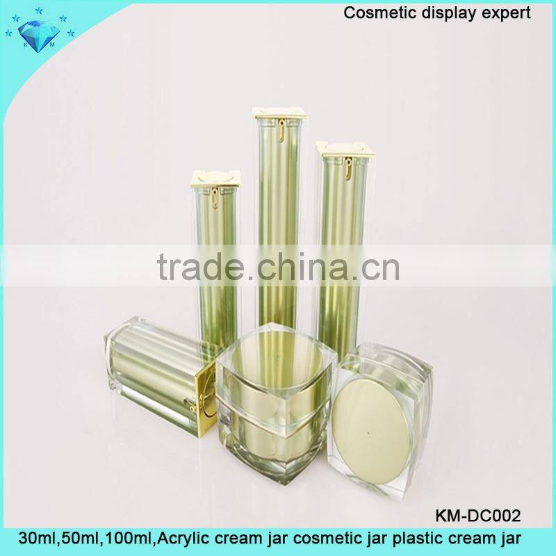 Luxury Acrylic Cosmetic Cream jar for skin care 15g,30g,50g,100g