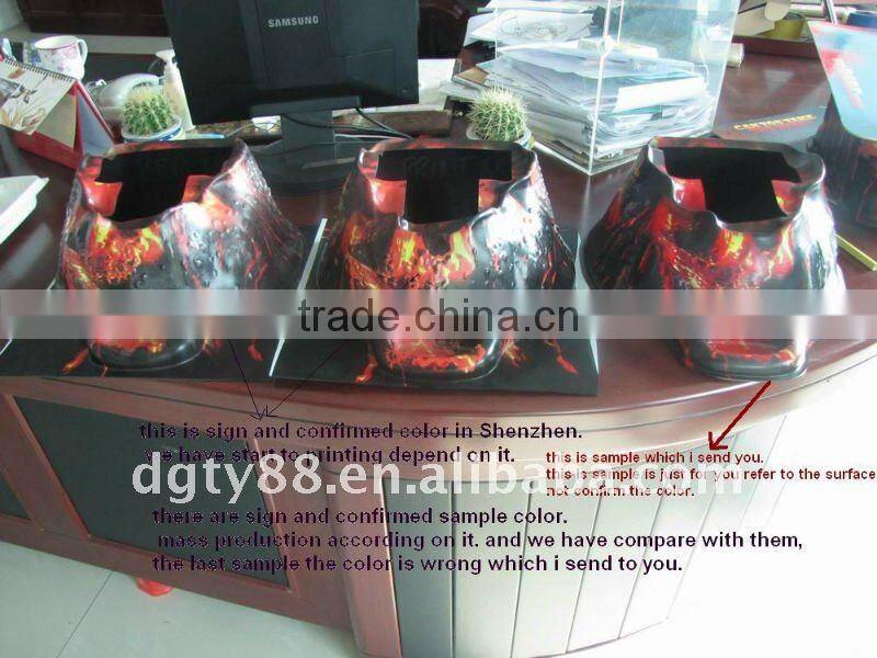 OEM ABS Vacuum Forming volcanoes