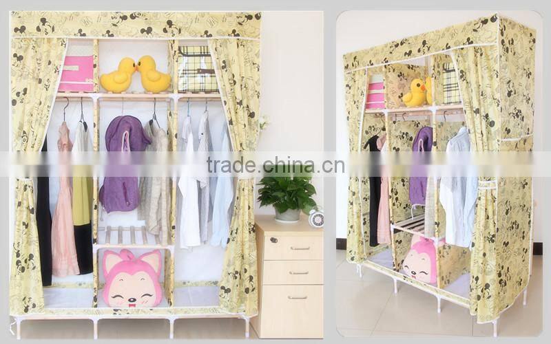 space saving modular modular folding wardrobe