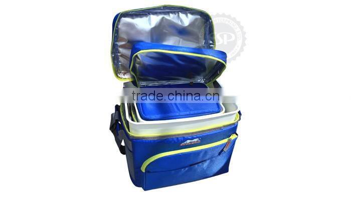 #57004 Leopard Combo Outdoor Cooler Bag with Hard Plastic Liner, 3pcs/set, 30Can