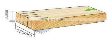 Woodworking Multiple Blade Rip Saw Machine with Working Width 250mm SHMJ250 with Maximum working width 250mm