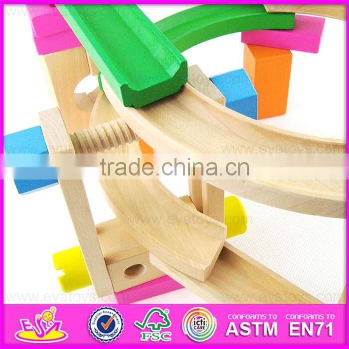 2017 Educational toy Kid marble run maze game W04E039-S