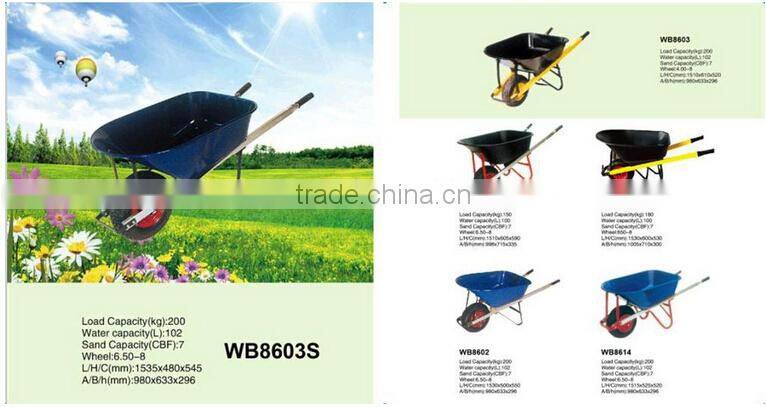 australia market square handle wheelbarrow cart WB8613