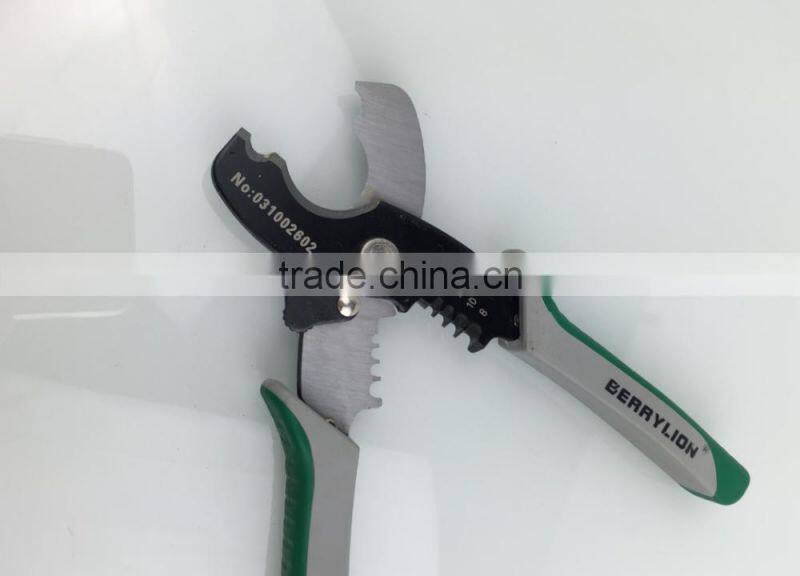 Berrylion Stripping Pliers Cable Cutter 0.8mm-1.4mm Stripping Pliers