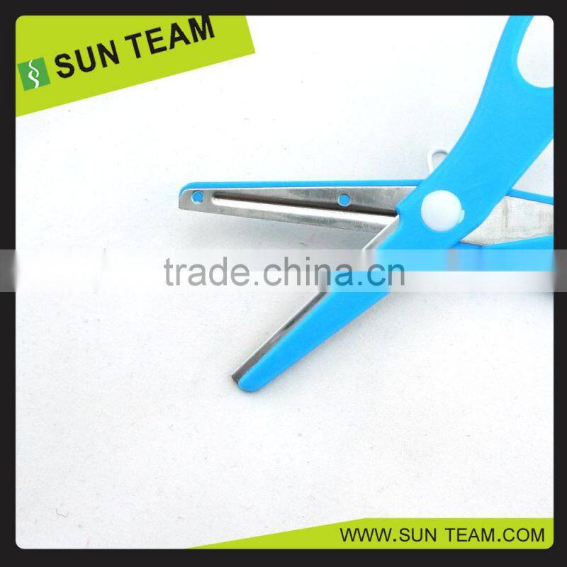SC043 5-1/4" New design children safe paper cutting student scissors with ABS handle
