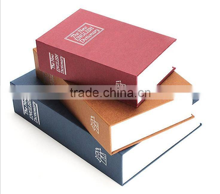 Hot selling Book Safe with key lock