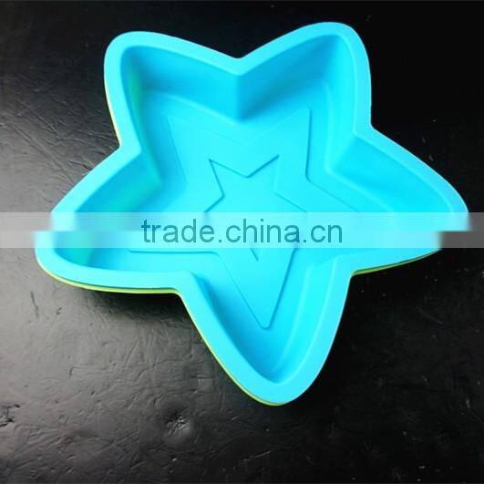 11051 star Shape Silicone Cake Mold