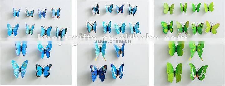 Removable 3D Butterfly Sticker For Decorate DIY Wall Sticker Butterfly