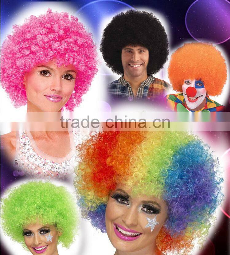Unique Mohican Hairstyle Cosplay Wig Hippy Party Wig Holloween Cosplay False Synthetic Hair Wig