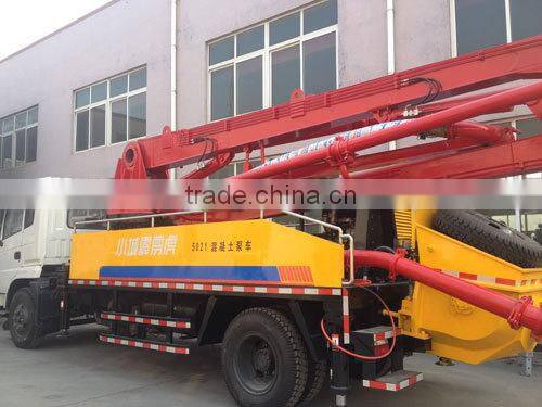 Popular JH50-21 Small Concrete Pump Truck For Sale