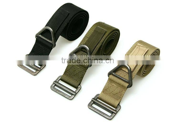 Tactical belt military Nylon webbing belt