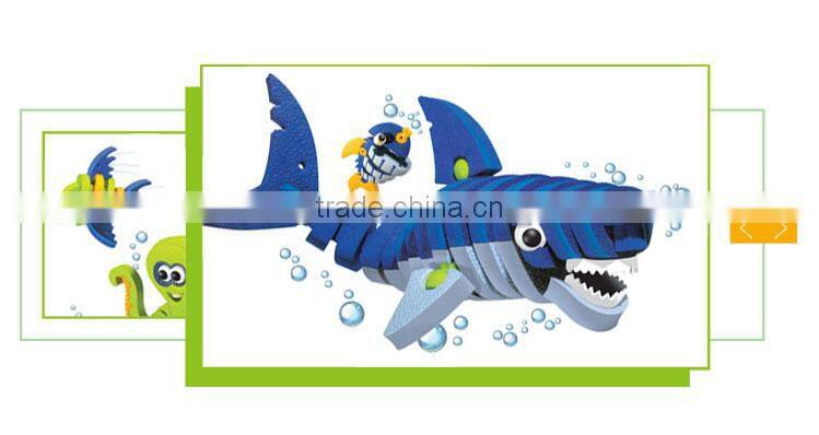 Educational kids toys undersea world large foam building blocks