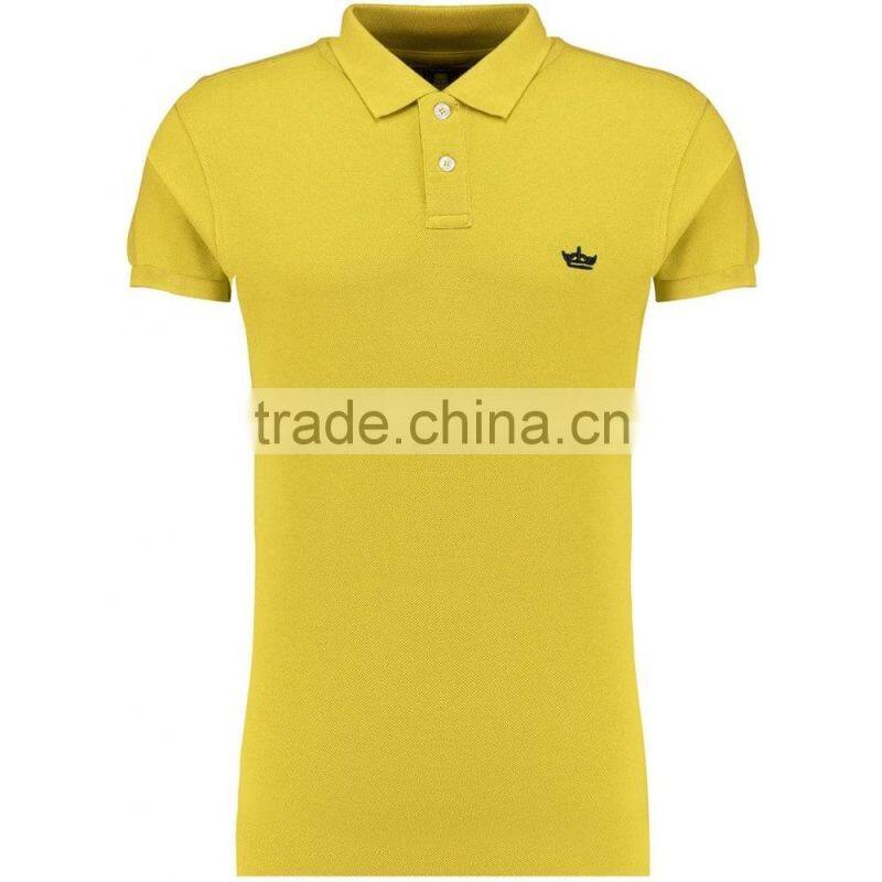 MGOO Cheap Price Fashionable Plain Pattern Polo Shirts 210g 100% Cotton Pique Soft Polo Shirts