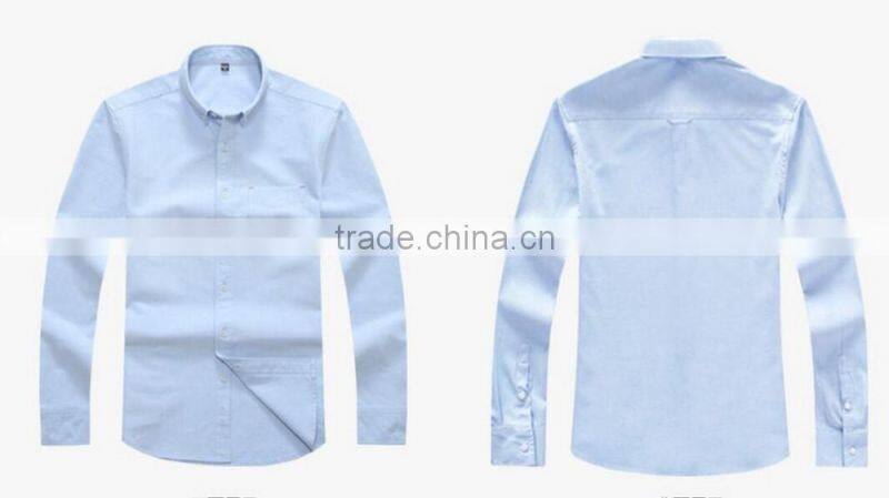 wholesale best-selling adult casual royal bright cotton oxford shirts