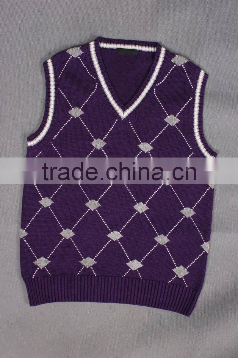 Cheap Orange Latest New Style Sweater Vest