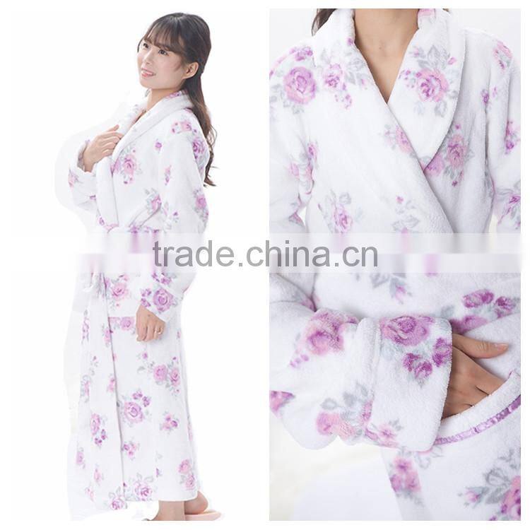 Women Winter Warm Pajamas,Printed Sleepwear