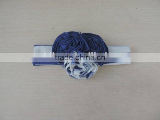 boutique stretch hairbands for baby girls cheap remake elastic sport stripe headbands for children flower hairwear