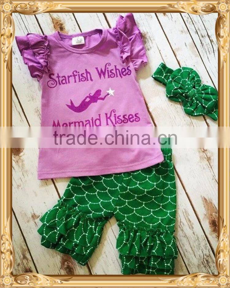 Thanksgiving day chevron turkey outfits smocked children clothing wholesale orange chevron turkey outfits