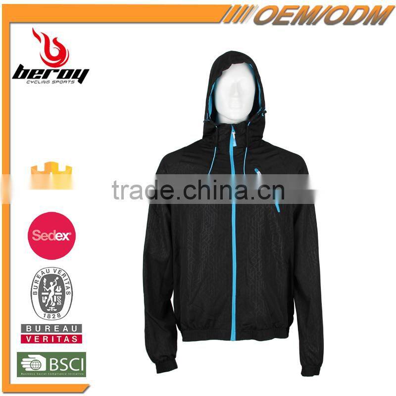 Custom Design Mens Zipper Jacket Sports Jersey New Model for 2016