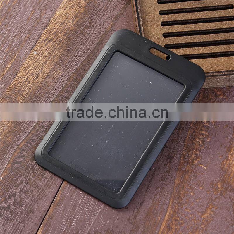 High Quality Black Vertical ID Card Holders for Business use