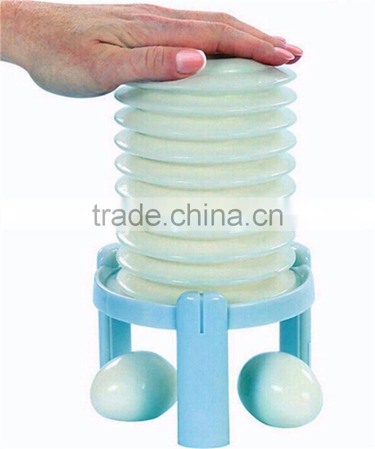 Scientific principle Instantly peel whole egg shell by pressing egg peeler