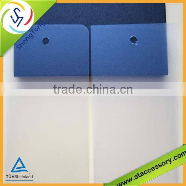 custom plastic clothing hang tag for garment hang tag