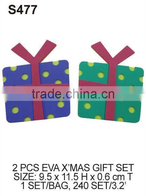 CRAFT FOR KID (S487) 5 PCS EVA GOLD GLITTER CROWN SET