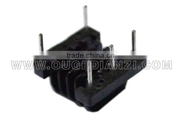 EPC13 pin transformer bobbin with low price,4 slot