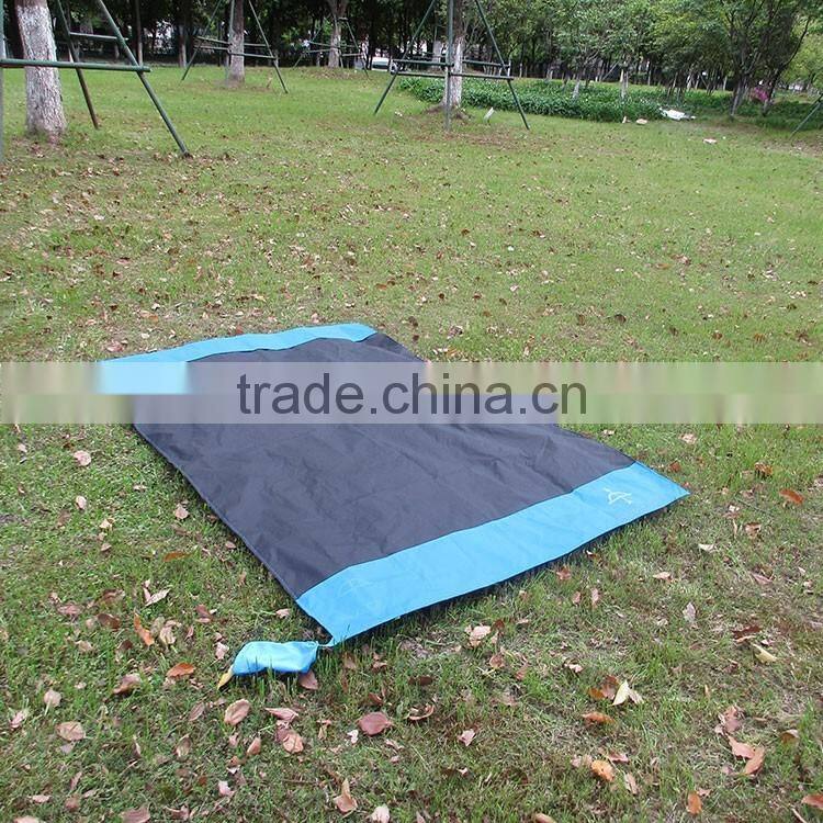 Picnic Travel beach blanket water sand dust-proof fold into pocket thin Mini Blanket
