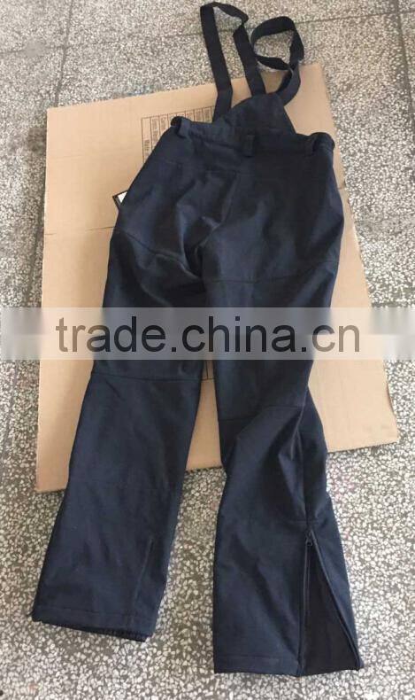 2016 Plaid Design Softshell Women Ski Bib Pants