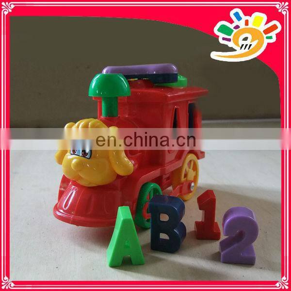 Colorful Plastic Pull Line Train Toy ,Pull Line Toys With Light