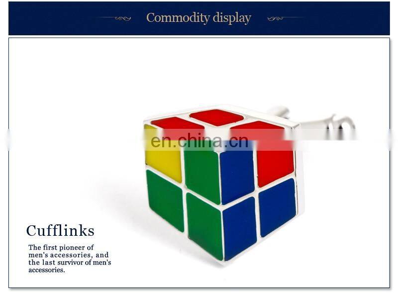 New Rubik's Cube Wholesale Cufflinks