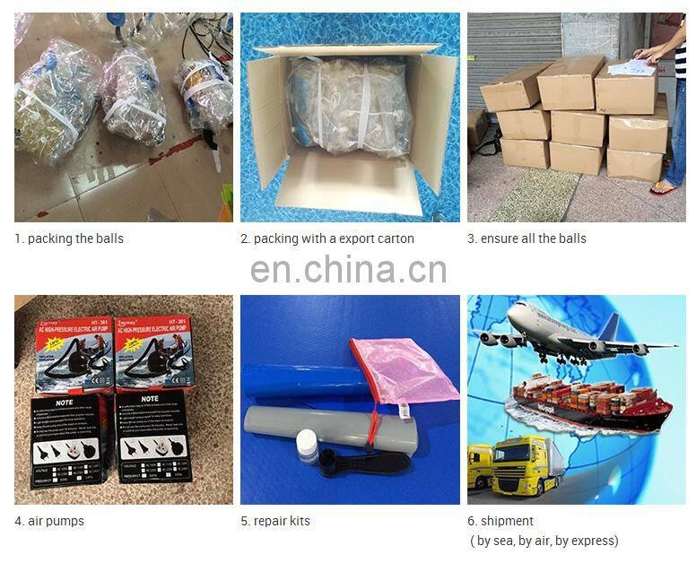 Factory Price PVC/TPU body inflatable bumper ball for adult ,human sized hamster ball