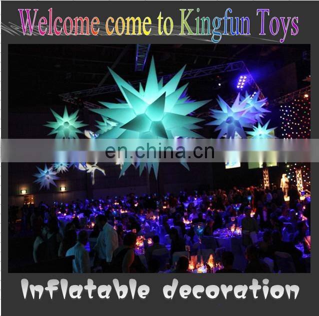 1.5M inflatable jellyfish with LED lights