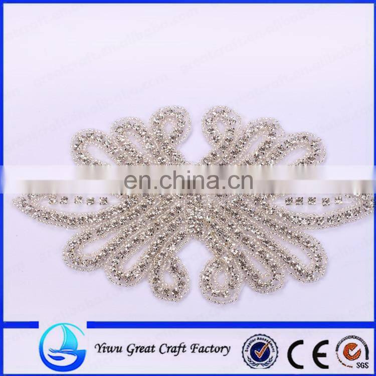 New luxury bride hair brides with rhinestone jewelry, wedding dress l accessories