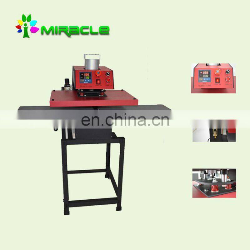 Large double side format pneumatic heat transfer sublimation printing machine