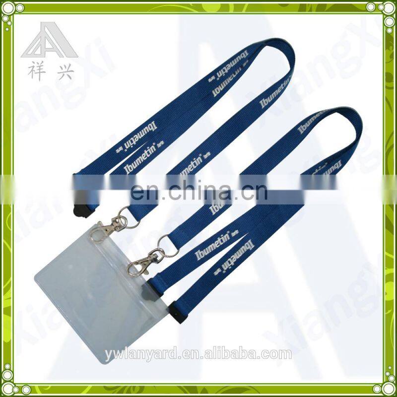 Black Rigid Plastic double sided rigid badge holder