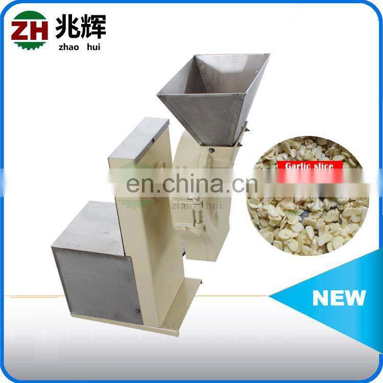 Stainless steel electric small oinon shallot garlic slicing machine