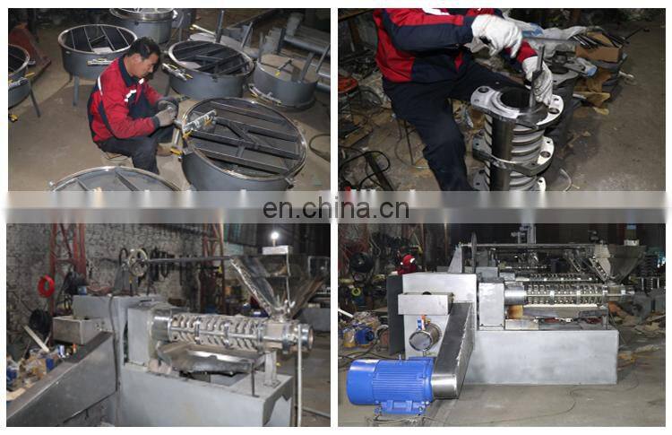 Automatic screw coconut oil making machinery with high quality