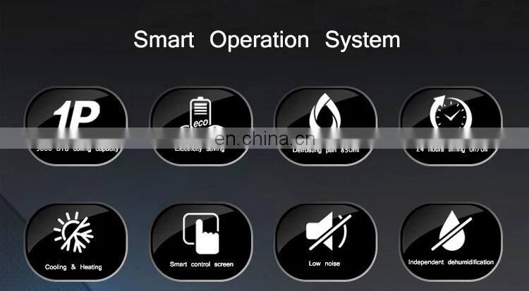 small mobile household portable AC window air portable conditioner