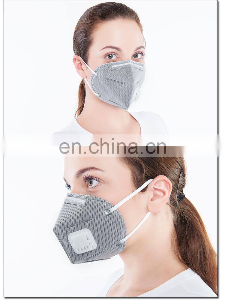 Anti Smog Dust Protective PM2.5 Face Mask with Activated Carbon Filter