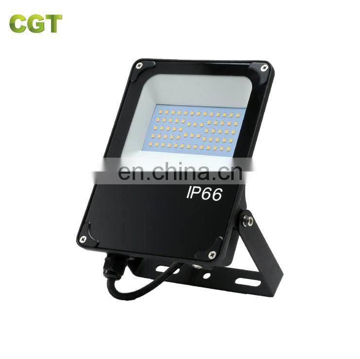 Hotsale Manufacturer Black Slim Stadium Led Module Outdoor Flood Light 100w