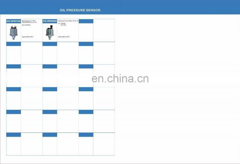 Oil Pressure Sensor for VOLVO D12 D13 OEM 20898038 21302639 20634024 21634021 21302639 20898038 21540602 20796744 20634019
