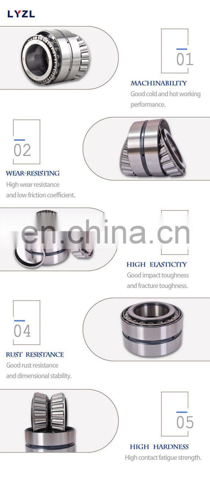 High Quality Double row tapered roller bearing 352122 352124 352128 352130 352132 352134